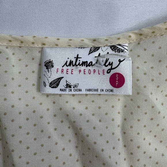 Free People Intimately Tunic Top Women's Small Lace Trim Ombré Sleeveless Tank - Picture 2 of 7